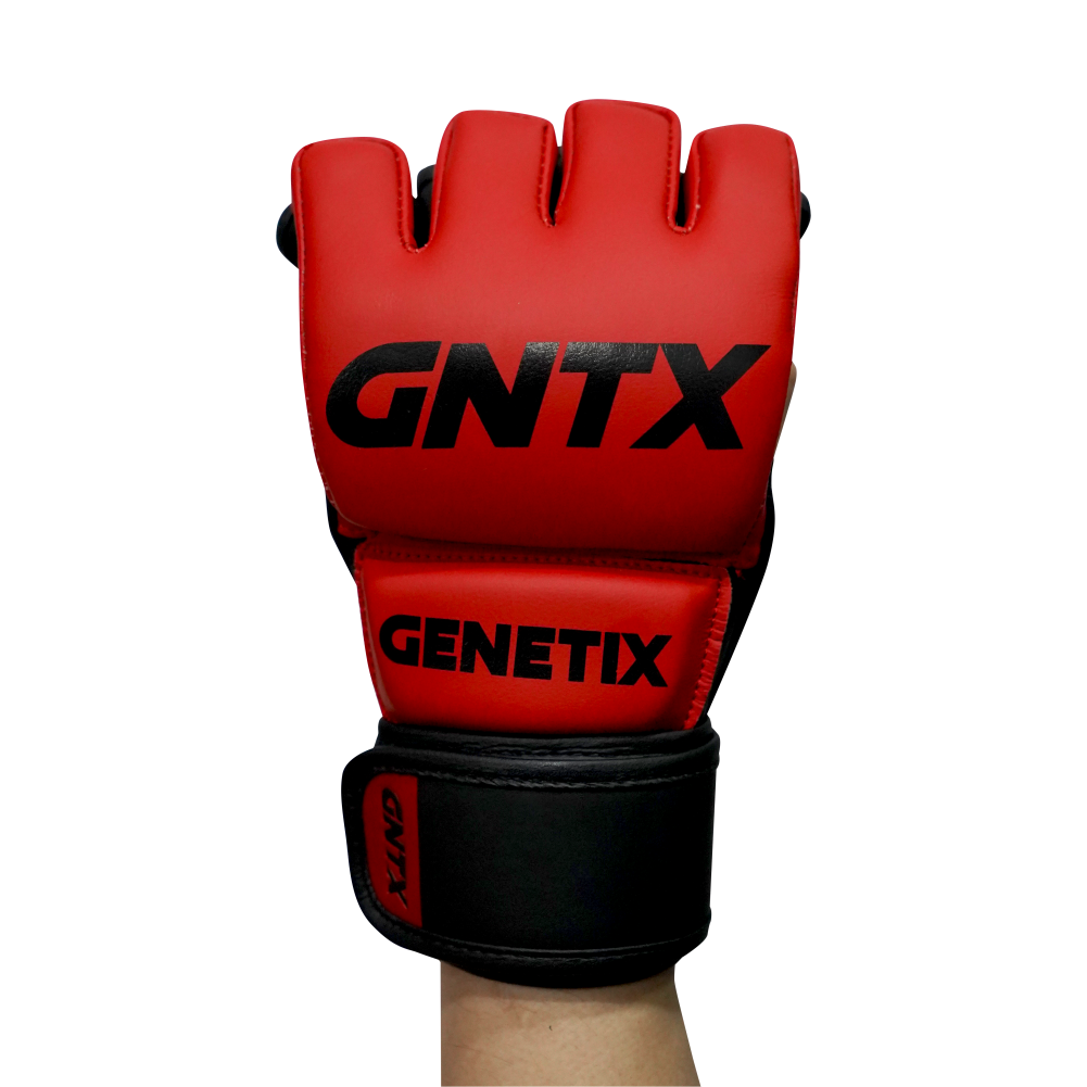 GENETIX COMBAT GNTX MMA GLOVES MG1 BlackRed