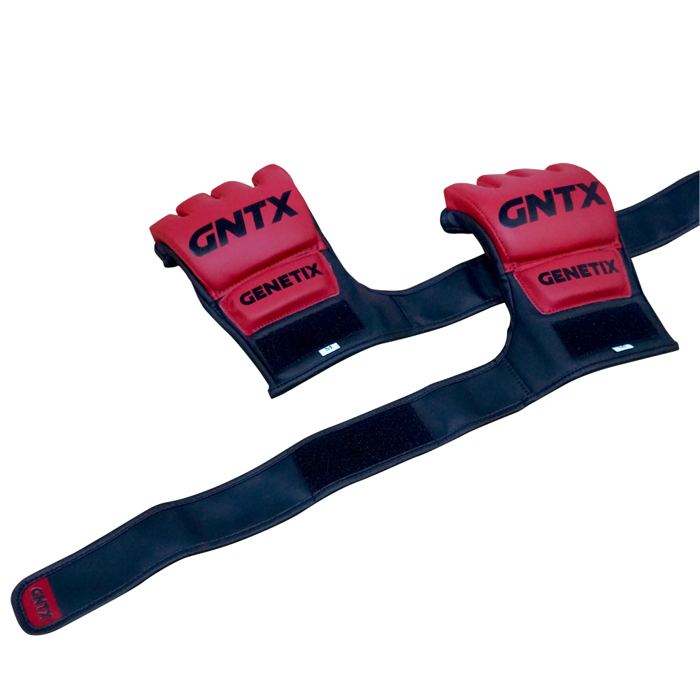 GENETIX COMBAT GNTX MMA GLOVES MG1 BlackRed