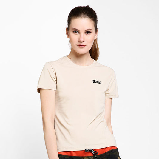 FAIRTEX Women Stretch Shirt - Coffee BWC4