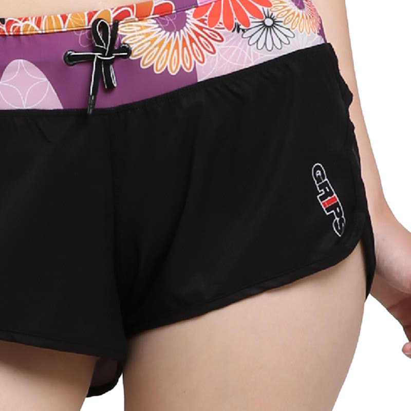 GRIPS Ladies Training Short POWERFLOWER - BLACK