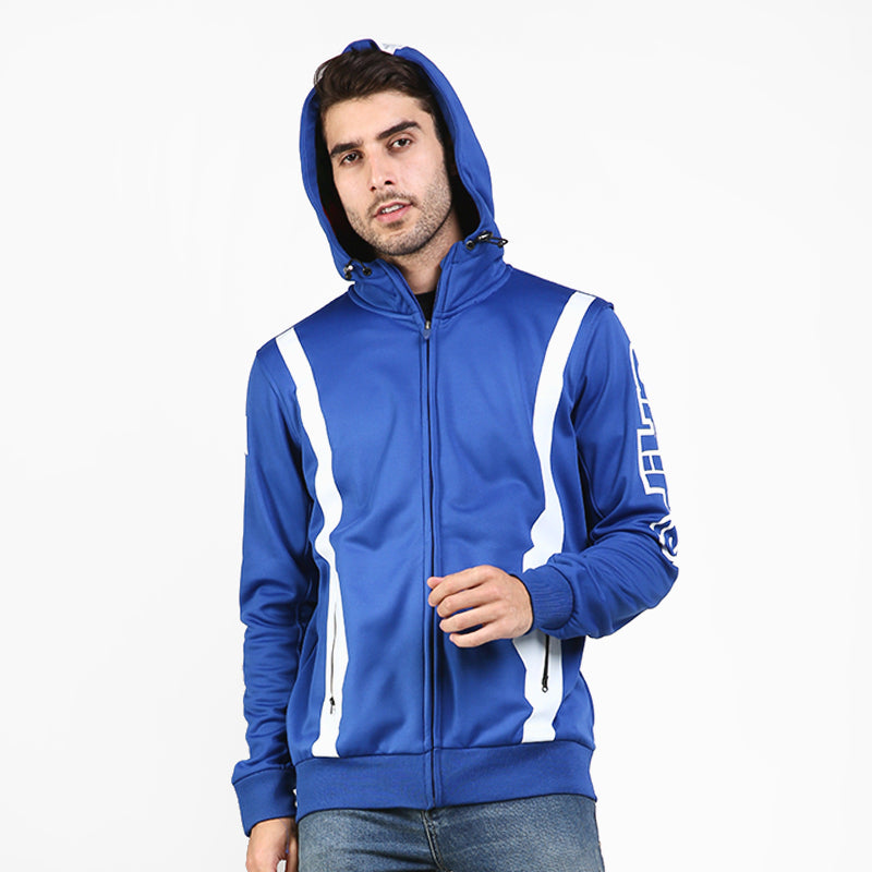 GRIPS POLAR FLEECE HOODIE - Royal Blue