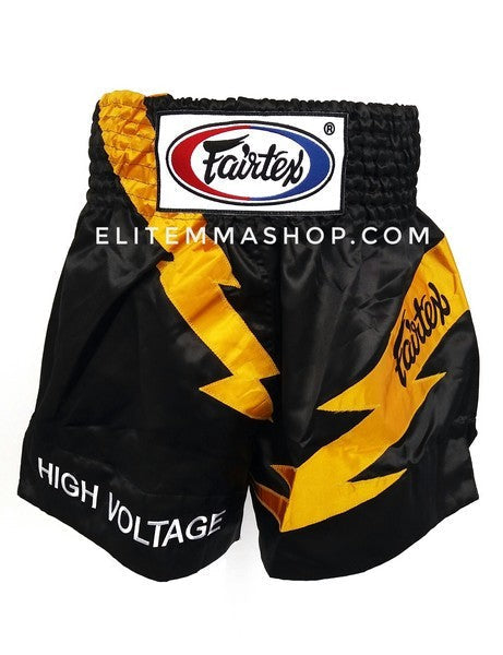 FAIRTEX Boxing Short High Voltage BS0656 - Black