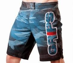GRIPS Fight Shorts Carbon Army - Blue