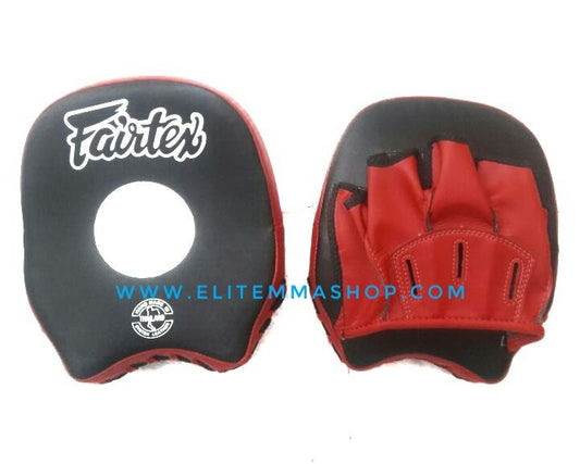 FAIRTEX FMV14 Short Focus Mitts BlackRed