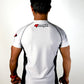 GENETIX INITIAL Rashguard SS RG001 WhiteBlack