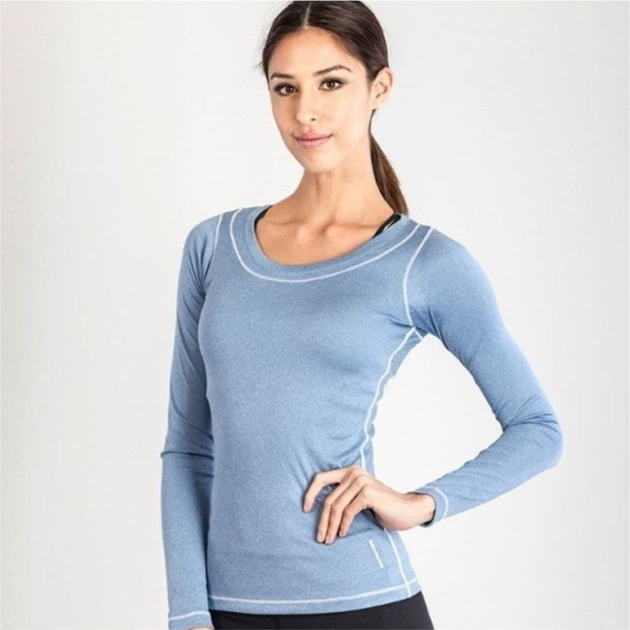 GRIPS Ladies Long Sleeves TEE SHIRTS - BLUE