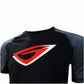 GENETIX ICON Rashguard SS RG002 BlackGrey