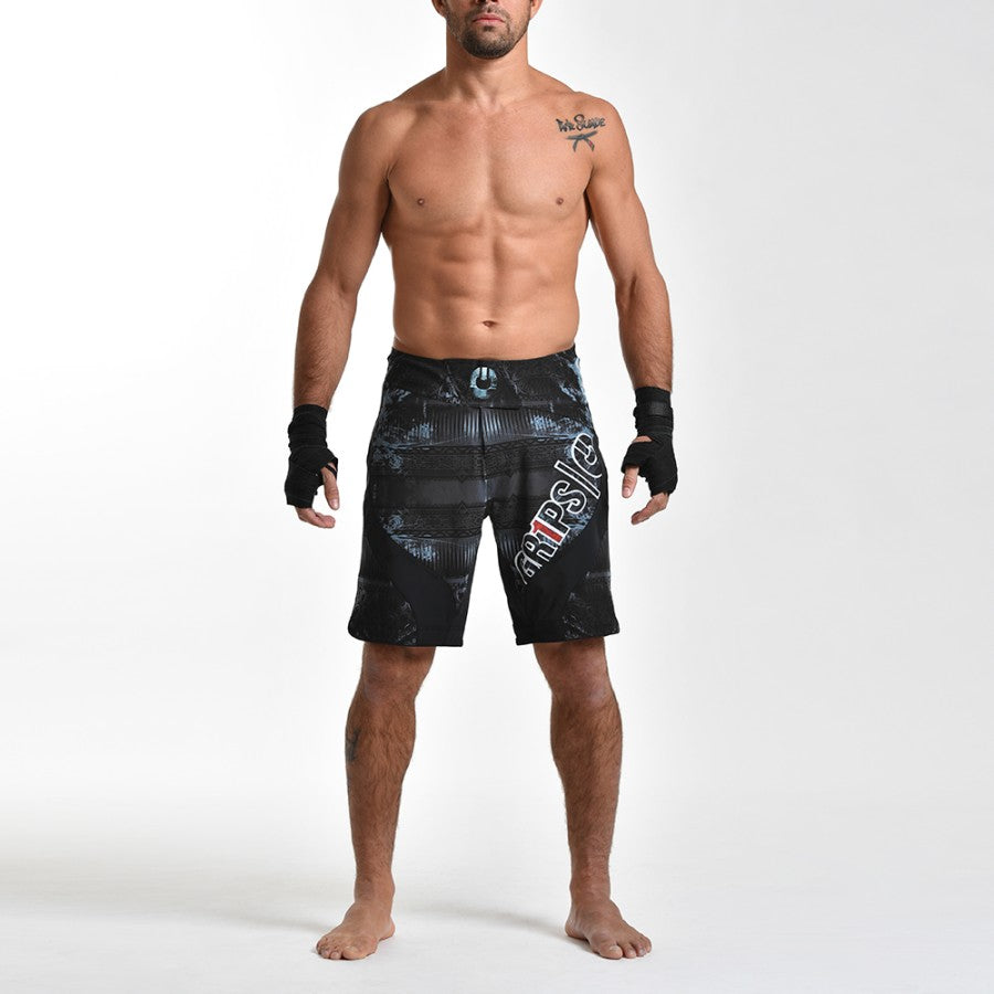 GRIPS Fight Shorts Miura 2.0 - Samurai Warrior Black