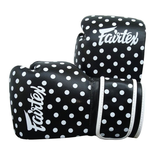 FAIRTEX Boxing Gloves BGV14 - PolkaDotBlack