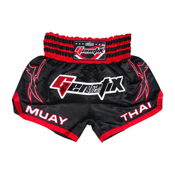 GENETIX MS0101 MUAY THAI SHORT Black