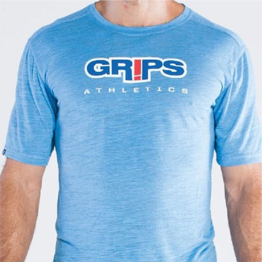 GRIPS Men BASELINE TEE SHIRT - BLUE