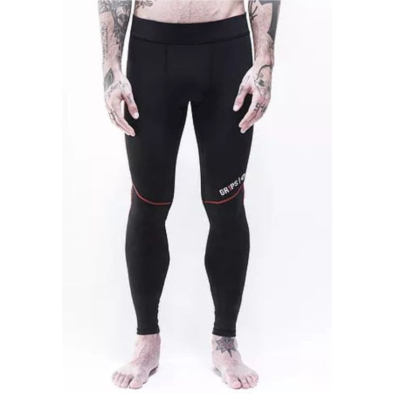 GRIPS Mens Full Length Compression Spats/ Athletica - Black