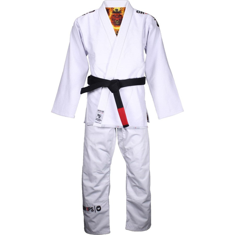 GRIPS BJJ GI Secret Weapon Evo - White
