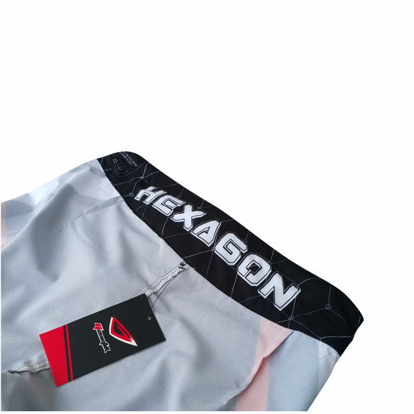 GENETIX HEXAGON MMA SHORTS Black