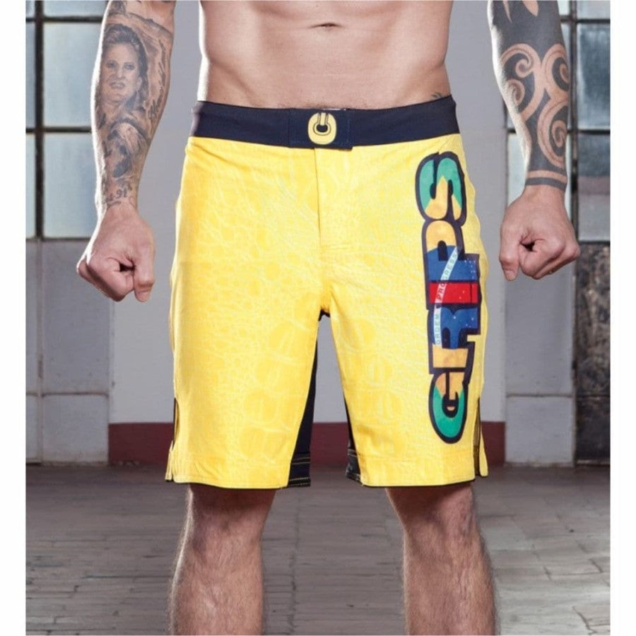 GRIPS Fight Shorts Coroco - Yellow