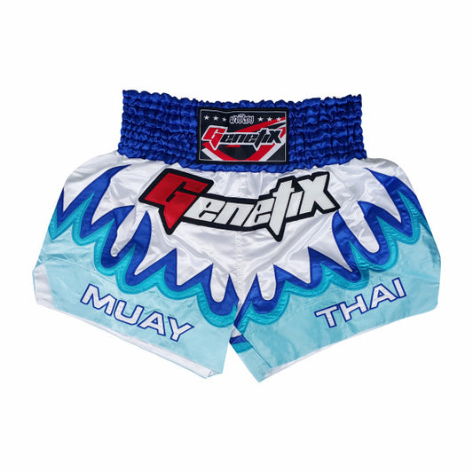 GENETIX MS0102 MUAY THAI SHORT Silver