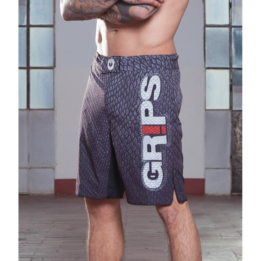 GRIPS Fight Shorts Snake - Black