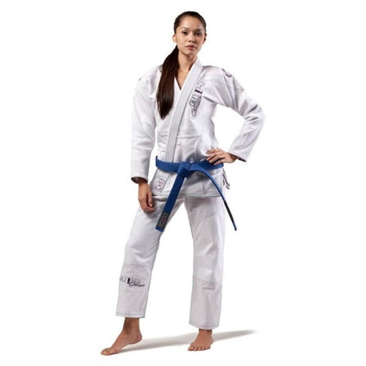 GRIPS BJJ GI - Amazona - White