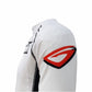 GENETIX INITIAL Rashguard LS RG001 WhiteBlack