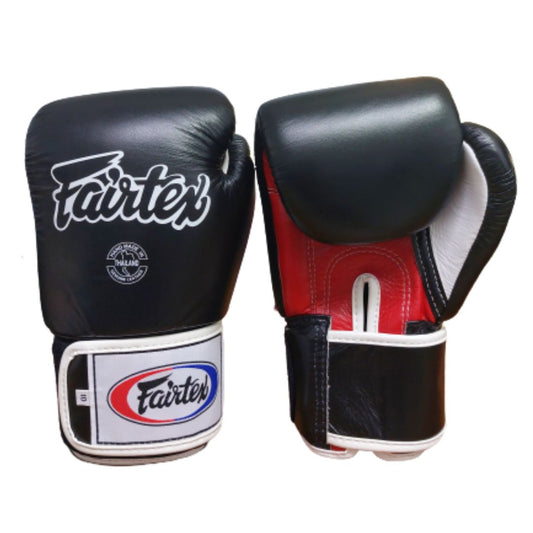 FAIRTEX Boxing Gloves STD BGV1 BlackRedWhite