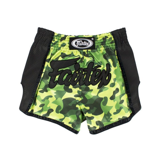 FAIRTEX Slim Cut Muaythai Shorts BS1710 GreenCamo