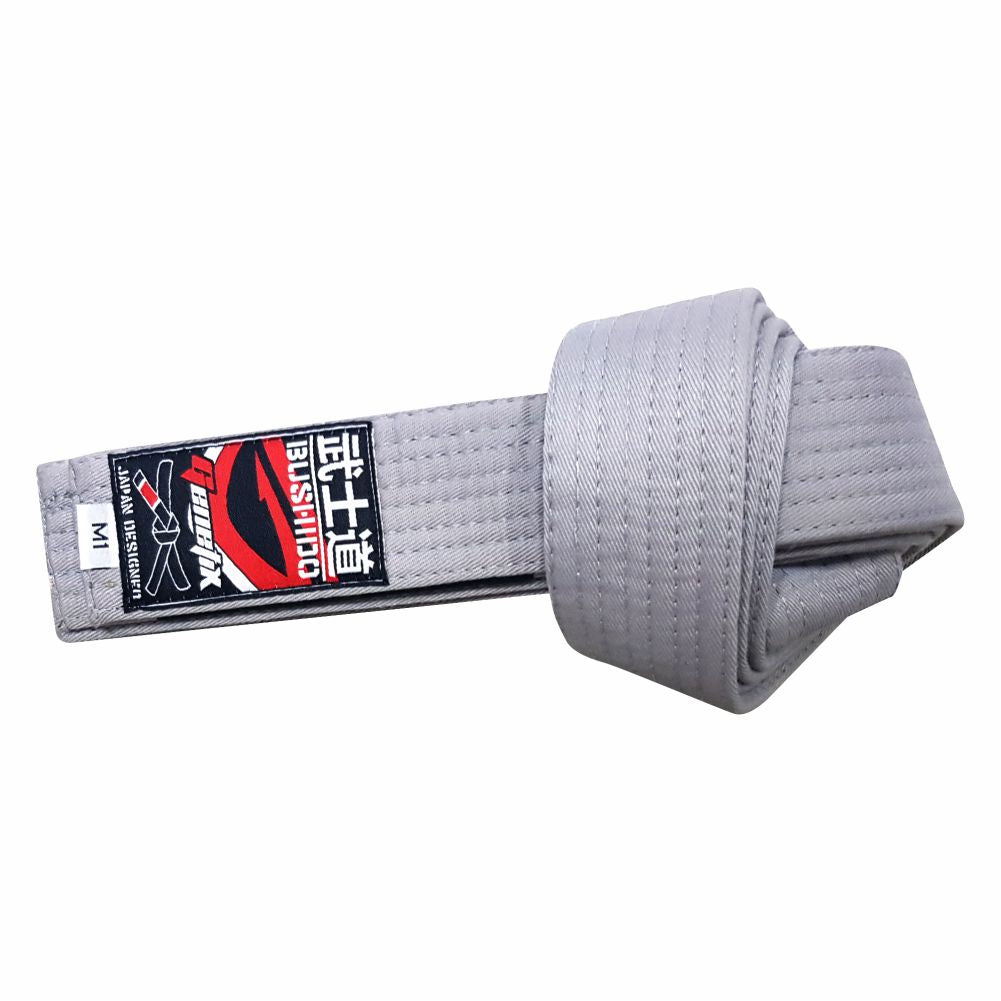 GENETIX Bushido BJJ KIDS Belt Grey