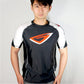 GENETIX ICON Rashguard SS RG002 BlackWhite