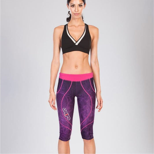 GRIPS Women Legging Purple Short - PURPLE