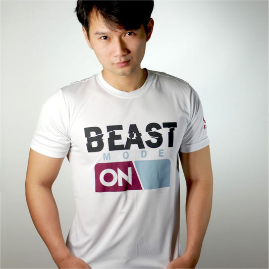 GENETIX BEAST MODE ON Tshirt White