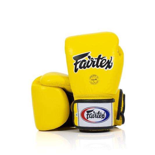 FAIRTEX Boxing Gloves Breathable Yellow BGV1-B