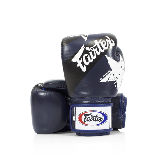 FAIRTEX Boxing Gloves NP Blue NationPrint BGV1
