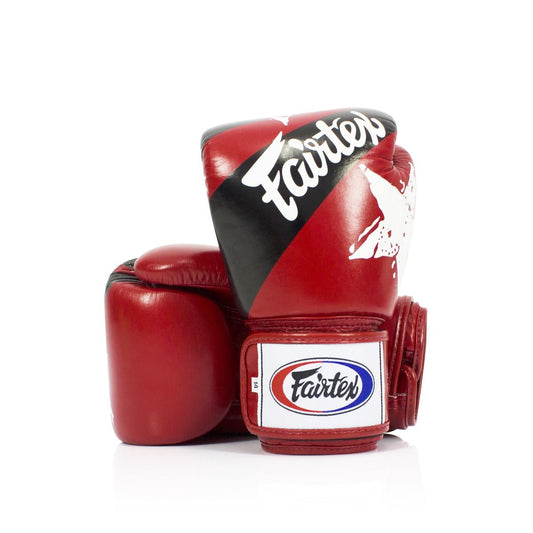 FAIRTEX Boxing Gloves NP Red NationPrint BGV1-NP