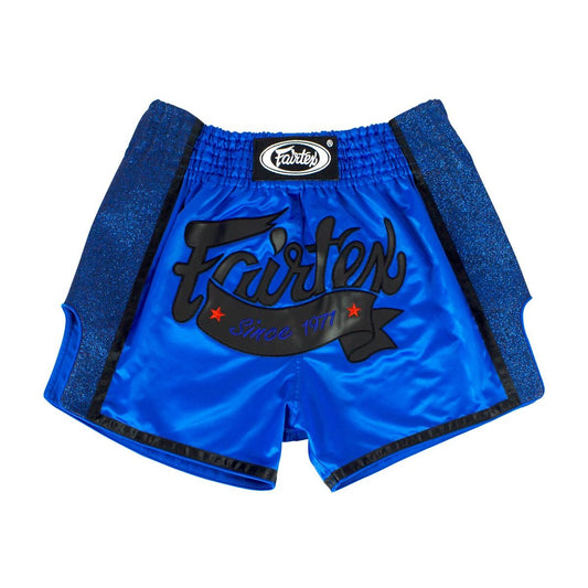 FAIRTEX Slim Cut Muaythai Shorts BS1702 - Royal Blue