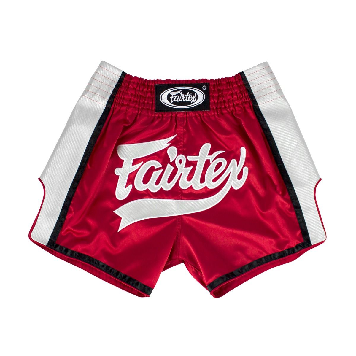 FAIRTEX Slim Cut Muaythai Shorts BS1704 - RedWhite