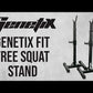 GENETIX FIT Free Squat Stand