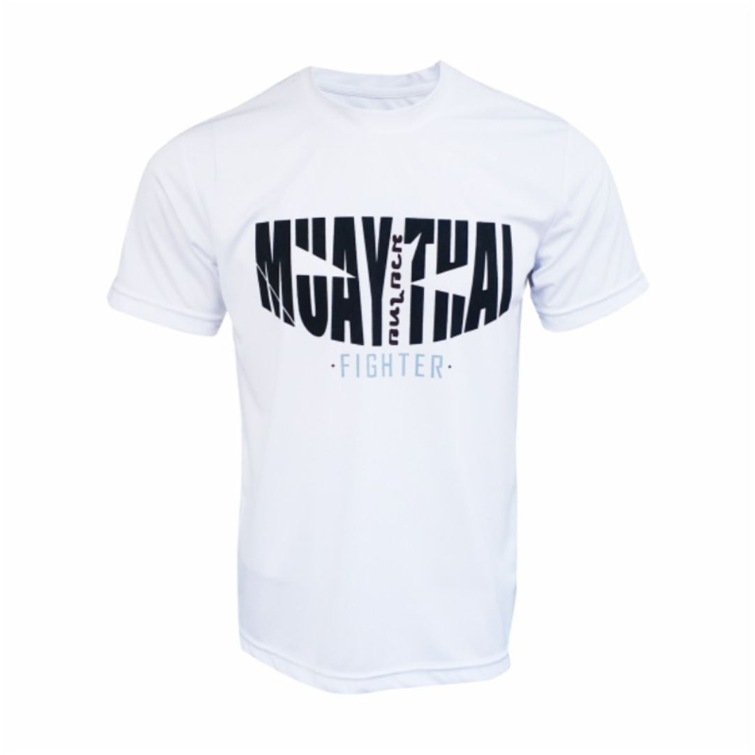 GENETIX MUAYTHAI FIGHTER Tshirt White