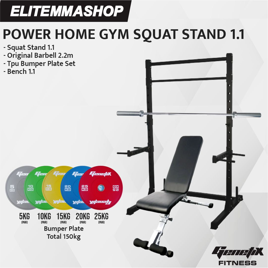 POWER HOME GYM GENETIX SQUAT STAND 1.1