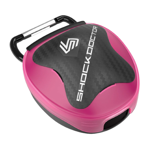 Shockdoctor Anti-Microbial Mouthguard Case/Trans Pink - OSFA