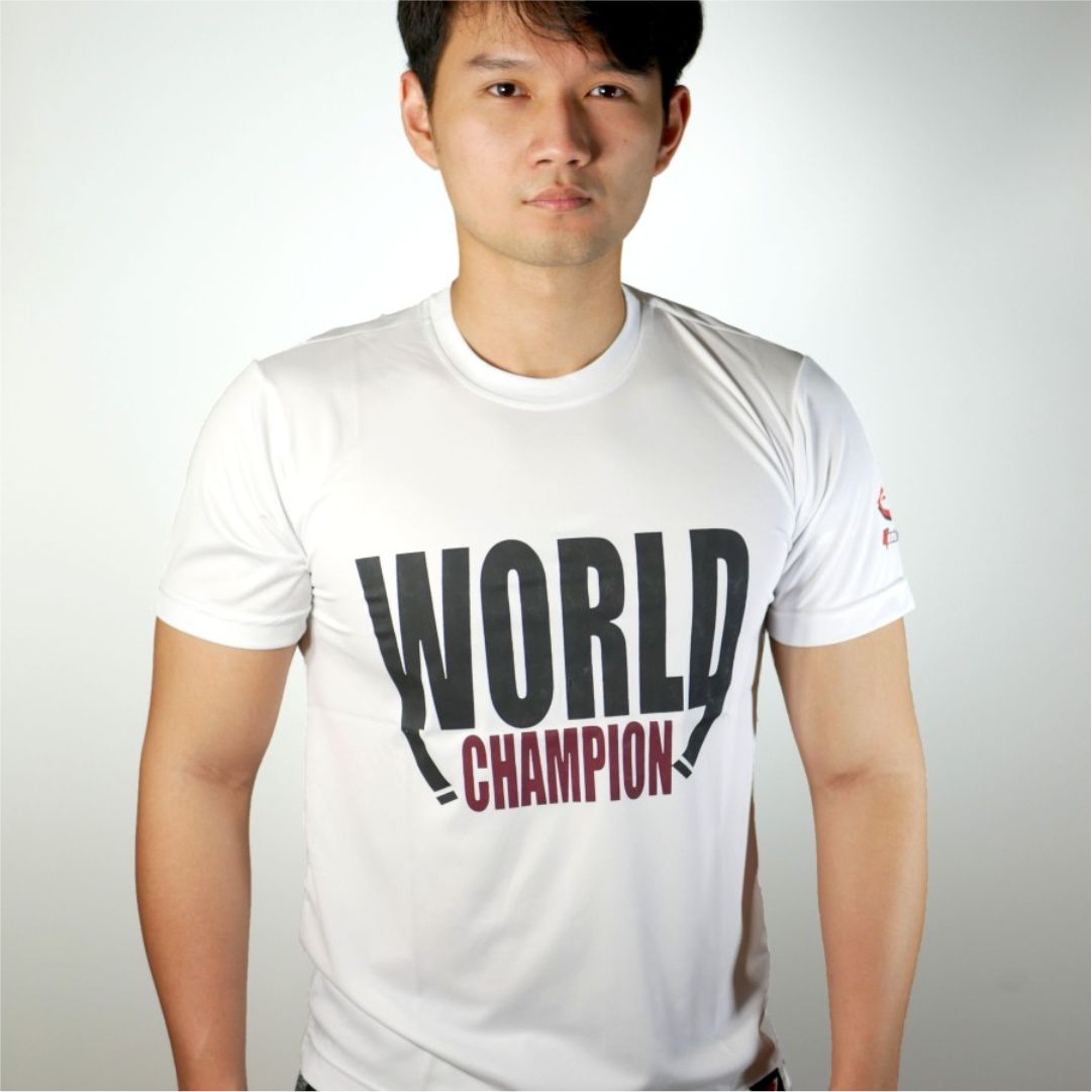 GENETIX WORLD CHAMPION Tshirt White